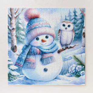 Schneemann-Puzzle