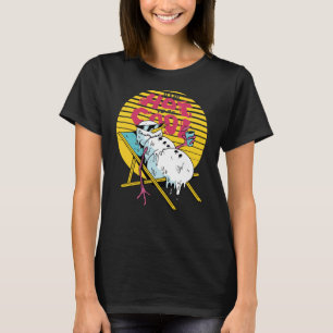 Schneemann schmelzen So heiß, um cool zu sein T-Shirt