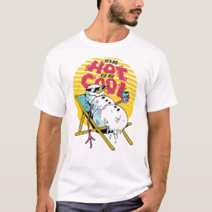 Schneemann schmelzen So heiß, um cool zu sein T-Shirt