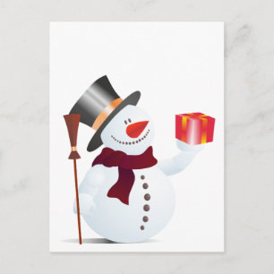 Schneemann / Schneemann zu Weihnachten / Weihnacht