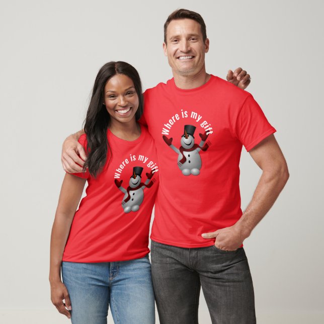 Schneemann T-Shirt (Unisex)