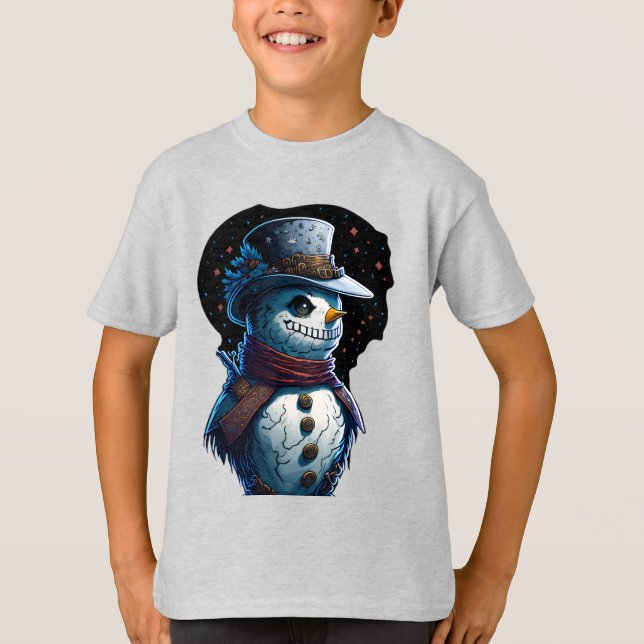 Schneemann T-Shirt (Vorderseite)