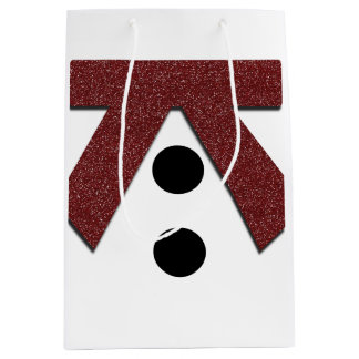 Schneemann-Tasche Mittlere Geschenktüte