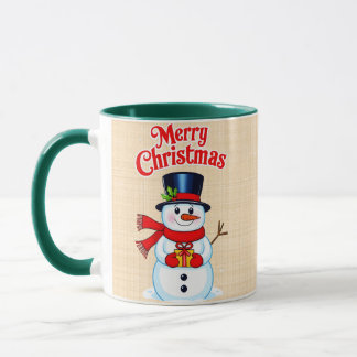 Schneemann Tasse