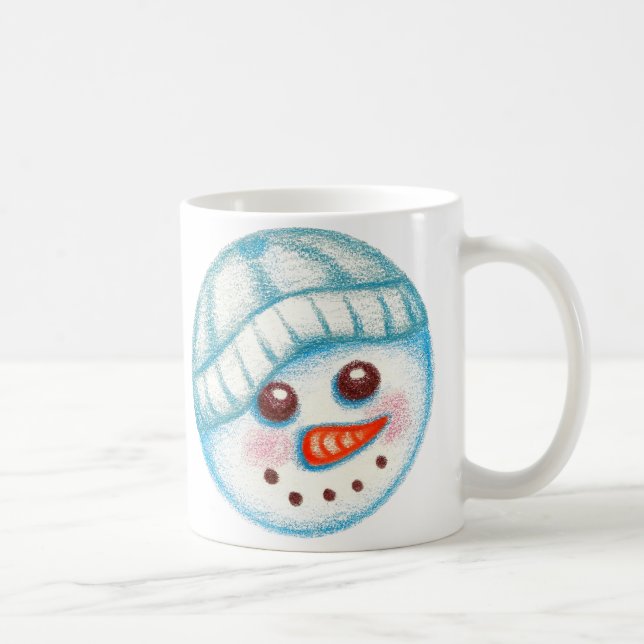 Schneemann-Tasse Kaffeetasse (Rechts)