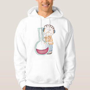 Schneemann überprüft die Temperatur Hoodie