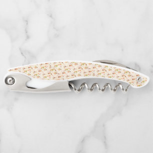 Schneemann und Lebkuchenhaus Kellnermesser