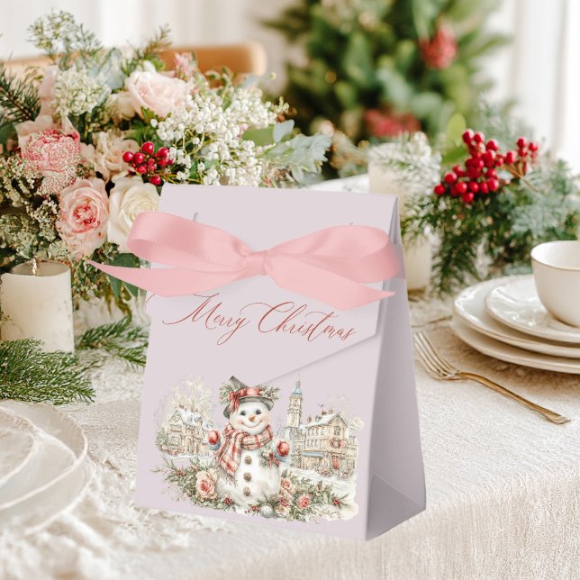 Schneemann Weihnachten Geschenkschachtel (Von Creator hochgeladen)