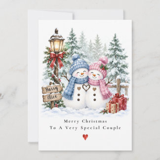 Schneemann Weihnachten Personalisierte spezielle P