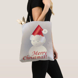 Schneemann Weihnachten Tasche