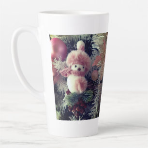 Schneemann-Weihnachts-Latte-Macchiato-Tasse Milchtasse