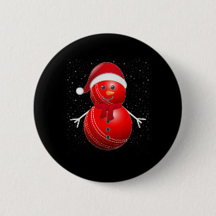 Schneemann Weihnachtsmann Cricket Ll  Button
