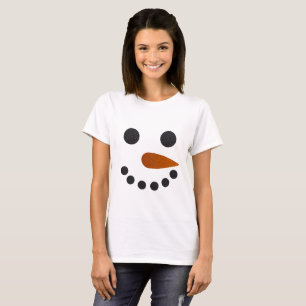 Schneemann Winterurlaub Weihnachts-Shirt Hübsches T-Shirt
