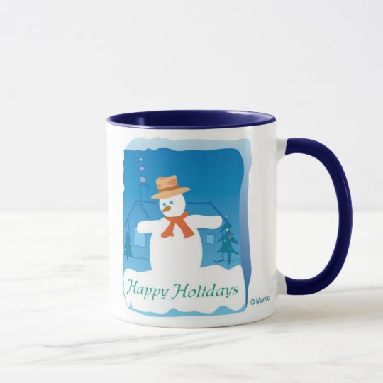 Schneemann-Zeit Tasse