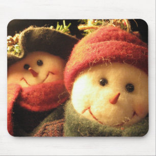 Schneemänner Mousepad