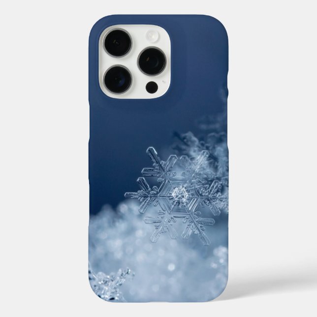 Schneemans & Schneeflocken Nahtloses Muster iPhone 16 Pro Hülle (Rückseite)