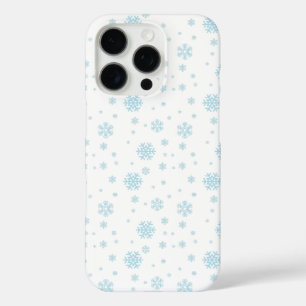 Schneemans & Schneeflocken Nahtloses Muster iPhone 16 Pro Hülle