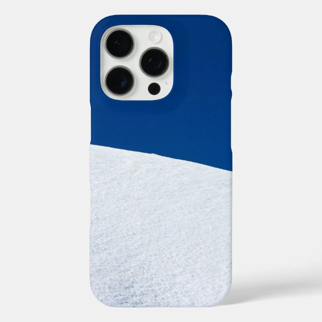 Schneemans & Schneeflocken Nahtloses Muster iPhone 16 Pro Hülle (Rückseite)