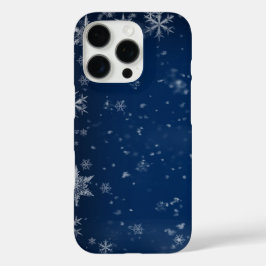 Schneemans & Schneeflocken Nahtloses Muster iPhone 16 Pro Hülle