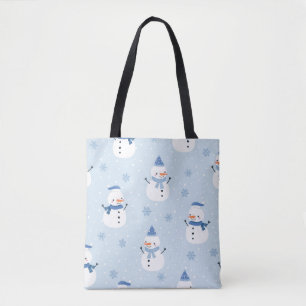 Schneemobil-Muster, Winter Hintergrund, Winter Tasche