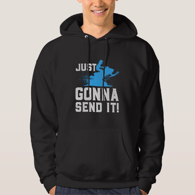 Schneemobil - Nur Gonna schicken Hoodie (Vorderseite)
