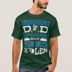 Schneemobil Reiten Schneemobil Schnee Viel Cooler  T-Shirt