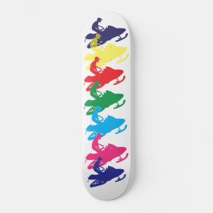 Schneemobil/ Ride it Hard! Skateboard