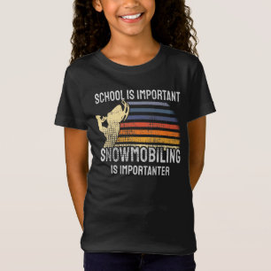Schneemobil Schneemobilfahren T-Shirt