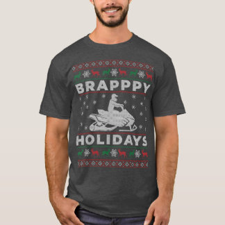 Schneemobil Weihnachten Weihnachts Sweater Geschen T-Shirt