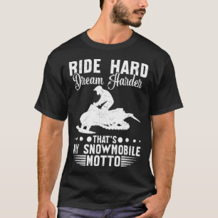 Schneemobile Reiten Schwimmen Wintersport Männer F T-Shirt