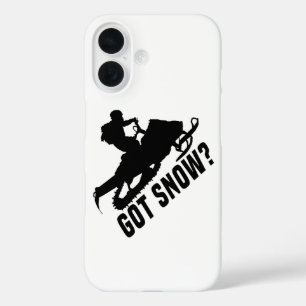 Schneemobilfahren - Schneemobil-Geschenke iPhone 16 Hülle