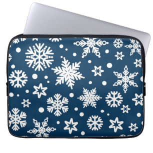 Schneemuster Laptopschutzhülle