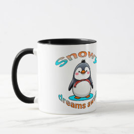 Schneepinguin-Tasse Tasse
