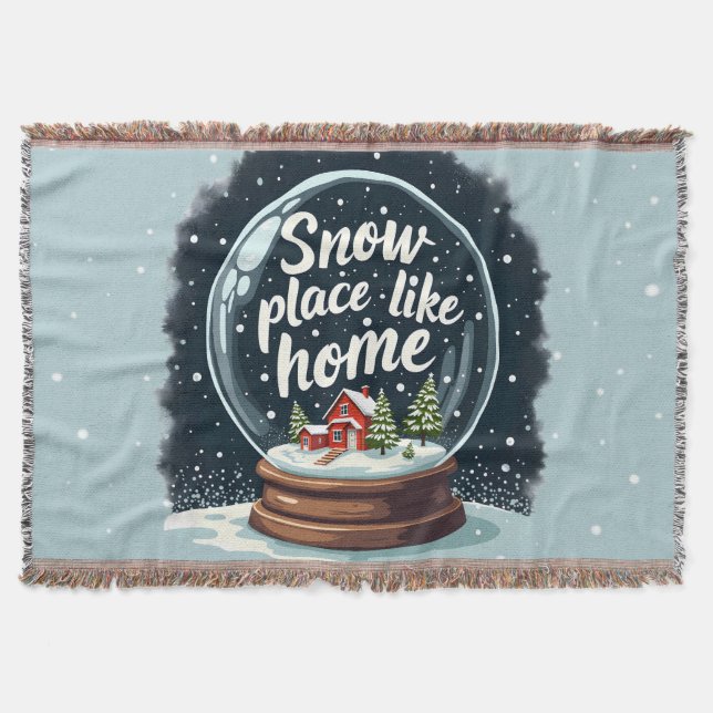 Schneeplatz wie Zuhause Decke (Vorderseite)
