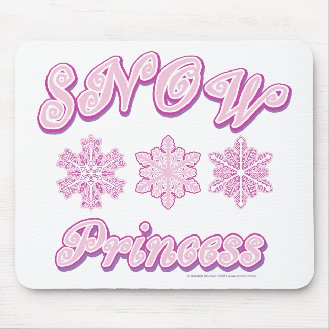 Schneeprinzess Mousepad (Vorne)