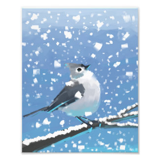 Schneereicher Januar Fotodruck