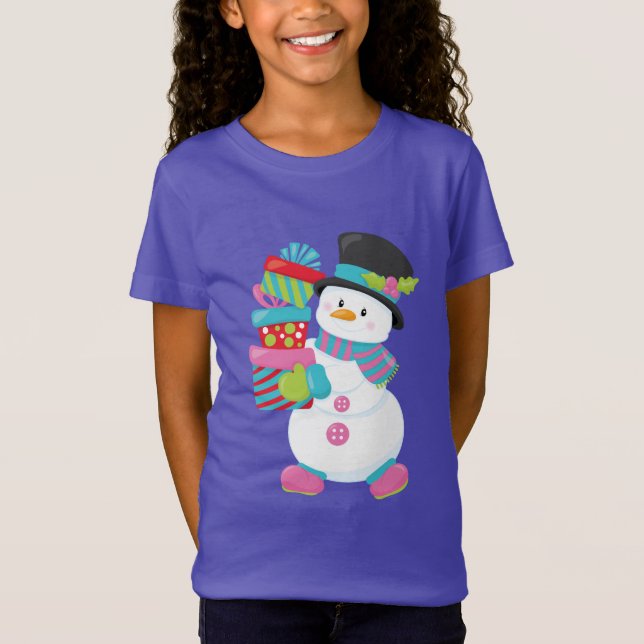 Schneesaison für Hipster Weihnachtsgeschenke T-Shirt (Vorderseite)