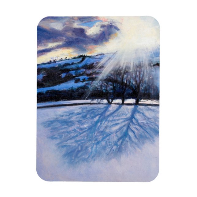 Schneeschatten 2009 magnet (Vertikal)