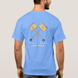 Schneeschaufel Geschäftsmodell T-Shirt