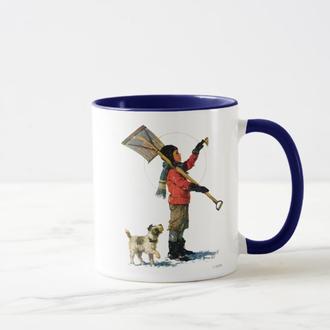Schneeschieber Tasse (Rechts)