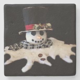 **SCHNEESCHNOWMAN** CHRISTMAS UNTERSETZER