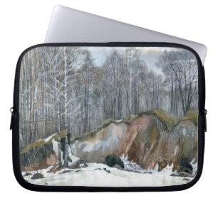 Schneeschube Laptopschutzhülle