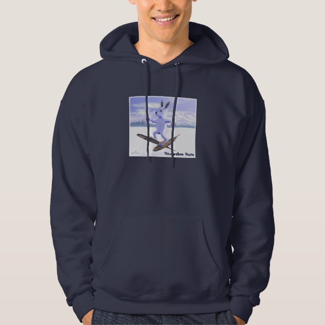 Schneeschuh Hoodie (Vorderseite)