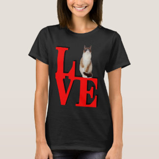 Schneeschuh-Liebe Park I Liebe my Cat T-Shirt