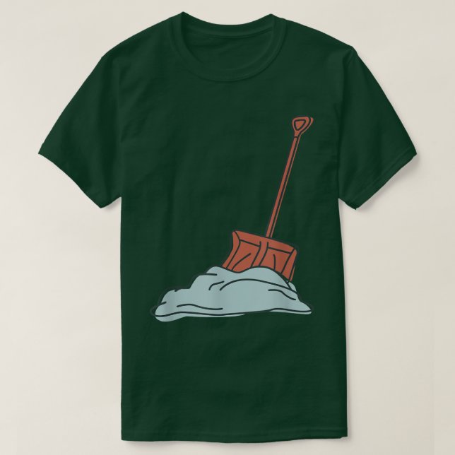 Schneeschuh T-Shirt (Design vorne)