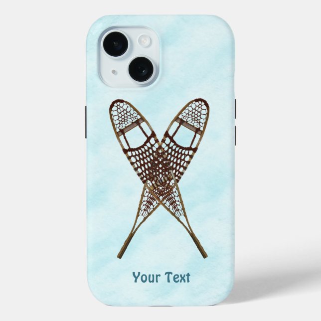 Schneeschuhe im Schnee Case-Mate iPhone Hülle (Rückseite)