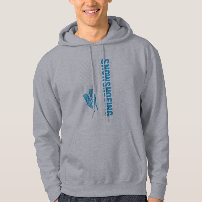 Schneeschuhfahne Hoodie (Vorderseite)