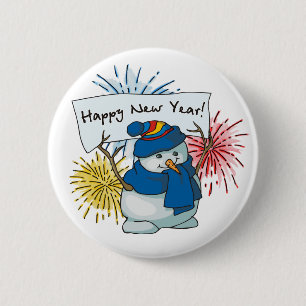 Schneeschuhwanderer Button