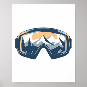 Schneeschuhwandern im Val Bedretto Poster