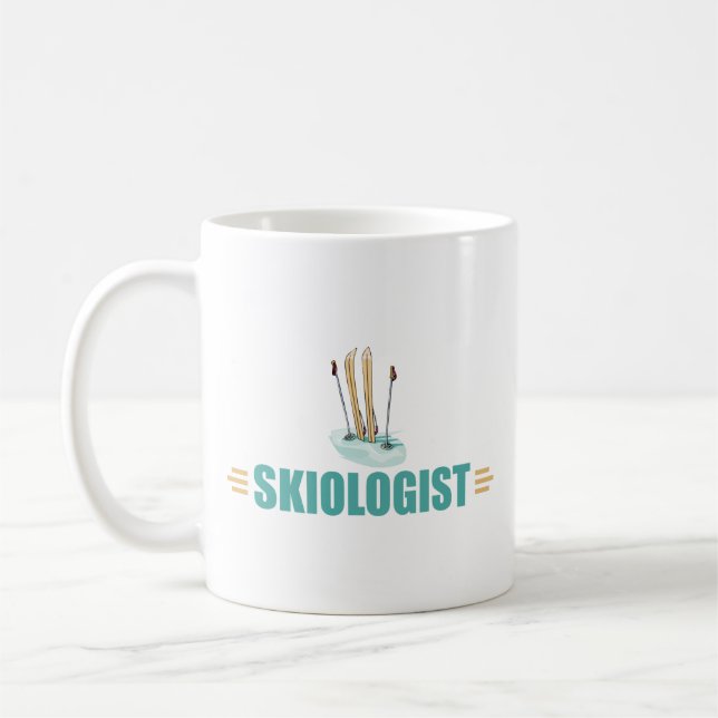 Schneeschuhwandern Kaffeetasse (Links)